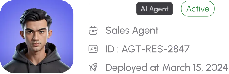 Sales strategy agent profile with CRM and outreach capabilities