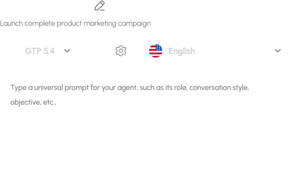 Fastyr marketing agent brief card with the campaign task assigned