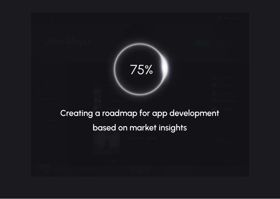 Fastyr marketing agent creating content with a task completion progress ring